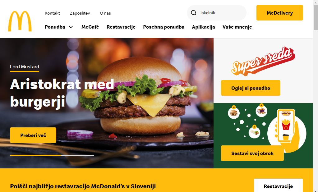 McDonald's Cene Menijev (Slovenia)