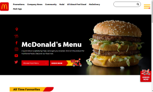 McDonald's Harga Menu (Malaysia)