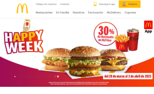 McDonald's Precios del Menú (Mexico)