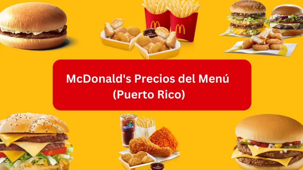 McDonald's Precios del Menú (Puerto Rico)
